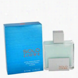 Solo Intense After Shave Blam By Loewe, 2.5 Oz After Shave Ba Lm For Men