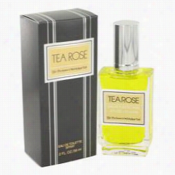 Tea Rose Perfume By Perfumers Workshop, 2 Oz Eau De Toilette Spray For Women