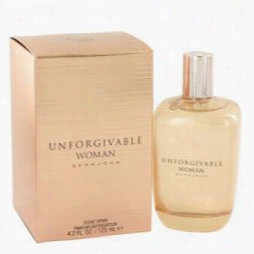 Unforgivable Perfume By Sean John, 4.2 Oz Eau De Parfum Spray For Women