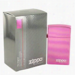 Zippo Pink Colgone By Zippo, 3 Oz Eau De Toilette Refillable Spray For Men