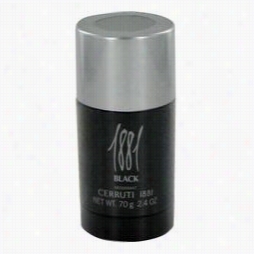 1881 Blavk Deodorant By Cerryti, 2.5 Oz Deodorant Stick For Men