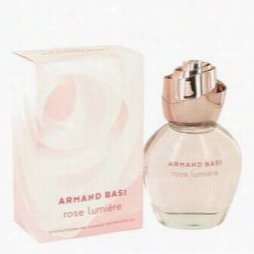 Armand Bqsi Rose Lumiere Perfume By Aarmand Basi, 3.3 Oz Eau De Toilette Spray For Women