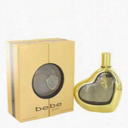 Bebee Goldp Erfume By Bebe, 3 .4 Oz Eau De Parfum Spray For Women