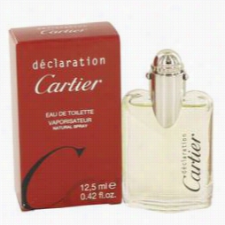 Declaration Colone By Cartier, .42 Oz Eau De Toilette Spray For Men