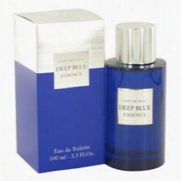 Deep Blue Essence Cologn E By Weil, 3.3 Oz Eau De Toilette Twig For Men