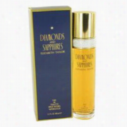 Diamnods & Saphires Perfume By Elizabeth Taylor, 3.4 Oz Eeau De Toilette Spray For Women