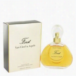 First Perfmue By Van Cleef & Arpels,  3.3 Oz Eau De Toilettte Spray For Women