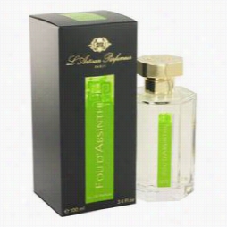 Fou D'absinnthe Cologne  By L'artisan  Parfumeur, 3.4 Oz Eau De Parfum Spray  For Men