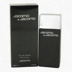 Jacomo De Jacomo Cologen By Jacomo, 3.4 Oz Eau De Toilette Spray For Men