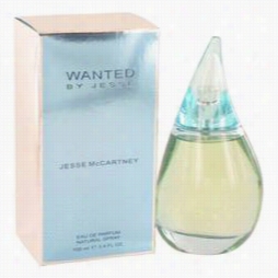 Jesse Mccartney Wanted Perfume By Jesse Mccartney, 3.4 Oz Eau De Parfum Spray For Women