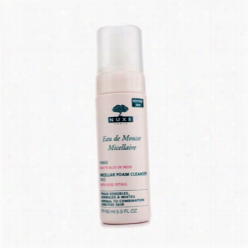 Micellar Foam Cleanser With Rose Petals ( Normal To Combination Sensitive Skin)