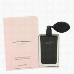 Narciso Rodriguez Perfume Along Narciso Rodriguez, 2.5 Oz Eau De Toliette With Atomizer (limited Edition) For Women