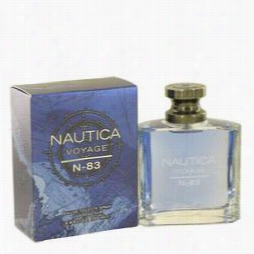 Nautica Voyage N-83 Cologne By Nautica, .34 Oz Eau De Toilette Spray For Men