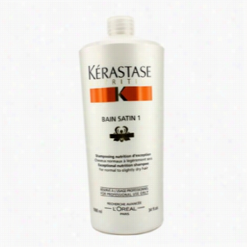 Nutritive Bain Satin  Exceptional Nourishing Shampoo (for Normla To Slightly Dry Hair)