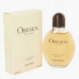 Obsesion Cologne By Calvin Klein, 4 Oz Eau De Toiette Spray For Men