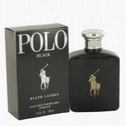 Polo Black Cologneb Y Ralph Lauren, 4..2 Oz Eau De Toilette  Sprqy For Men