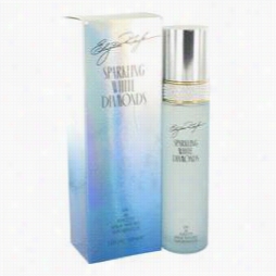 Sparkling White Diamo Nds Perfume By Elizabeth Taylor, 3.3 Oz Eau De Toilette Spray For Womej