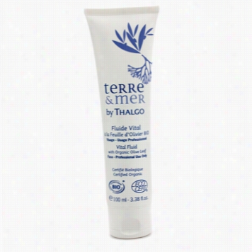 Terre & Mer Vital Fluid With Organic Olive  Leaf (salon Size)