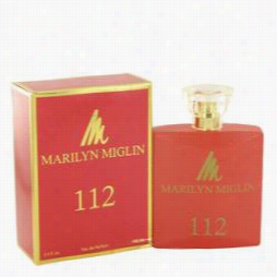 112 M Perfume By Marilyn Miglin, 3.4 Oz Eau De Parrfum Spray (damaged Box) For Women