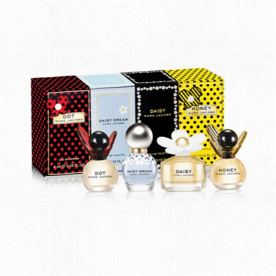 4 Iece Mini Marc Jacobs Collection