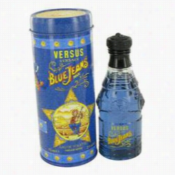 Blue Jeans Cologne By Versace, 2.5 Oz Eau De Toilette Spray New Packaging) For Men