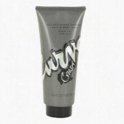 Curve Crush Shower Gel By Iz Claiborne, 3.4 Oz Hair & Body Wash For Men