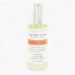 Demeter Perfume By Demeter, 4 Oz Birrthday Cake Cologne Spray For Wome