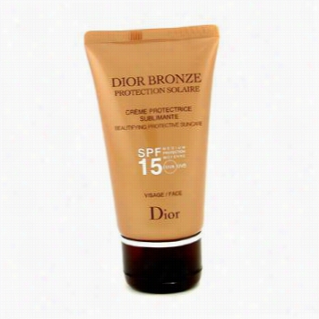 Dior Bronze Beautifying Protective Suncare Spf 15 For Face