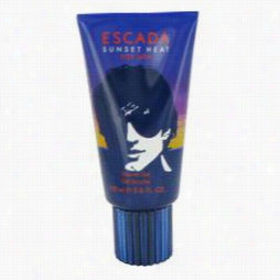 Escada Sunse Heat Showrr Gel By Escada, 5 Oz Shower Gel For Men