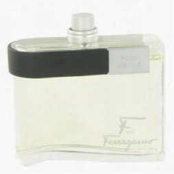 F Cologne By Salvatore Ferragamo, 3.4 Oz Eau De Oilette Spray (tester) For Men