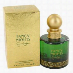 Fancy Nights Perfume By Jessica Simpson, 3.4 Oz Eau De Parfum Spray For Women