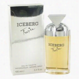 Iceberg Twice Perfume By Iceberg, 3.4 Oz Eau De Toilette Sprat For W Prognostic