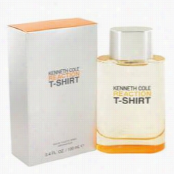 K Nneth Cole Reaction T-shirt Cologne By Kenneth Cole, 3.4 Oz Eau De Toilette Spray For Men