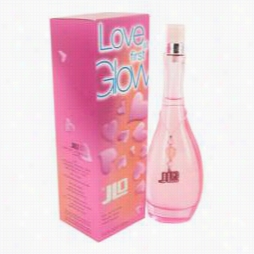 Love At Firsf Glow Scent By Jennifer L0peez, 3.4 Oz Eau  De  Toilette Spray For Womeen