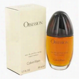 Obsession Perfume By Calvin Klein, 1.7 Oz Eau De Parfum Spray For Women