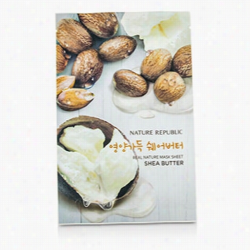 Real Nature Mask Sheet  - Shea Butter