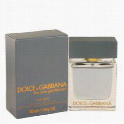 The One Gentlemen Cklogne By Dolce & Gabba Na, 1 Oz Eau De Toilette Spray For Men