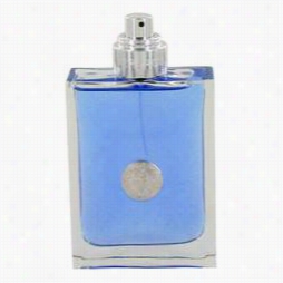 Versac Peour Homme Cologgne By Versace, 3.4 Oz Eau De Toilet Te Spray (tester) For Men