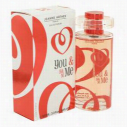 You & Me Perfume By Jeanne Arthes, 3.3 Oz Eau De Parfum Spray For Women