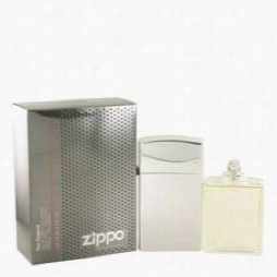 Zippo Original Cologne By Zipppo, 3.4 Oz Eau De Toilette Spray Refilllable Conducive To Men