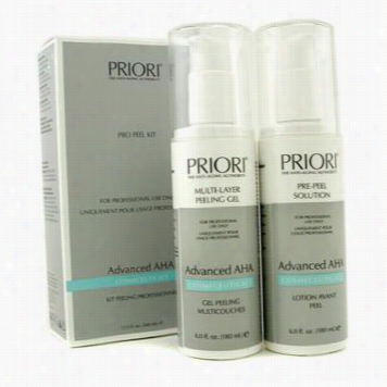 Advanced Aha Pro Peel Kit (salon Size) : Pre-peel Solution + Multi-ayer Peeling Gel