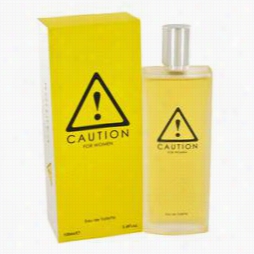 Caution Perfume By Kraft, 3.4 Oz Eau De Toilette Spray For Women