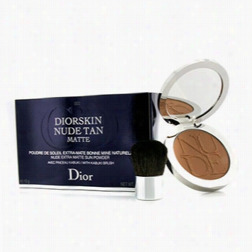 Diorskin Nude Tan Nude Extra Matte Sun Powder (with Kabuki Brush) - # 002 Matte Amber