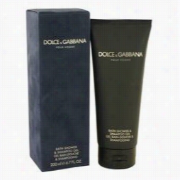 Dolce& Amp; Gabbana Shower Gel By Dolce & Gabbana, 6.8 Oz Shower Gel For Mem