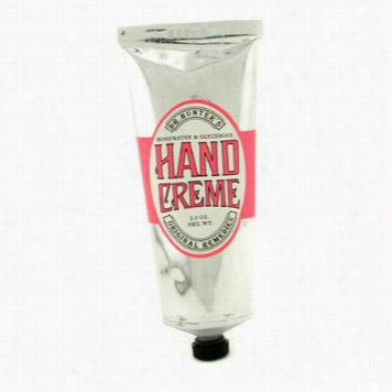 Dr. Hunter Rosewater& Amp; Glycerine Hand Creme