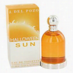 Halloween Sun Perfume By Jesus Del Poz,o 3.4 Oz Eau De Toile Tte Spray For Women