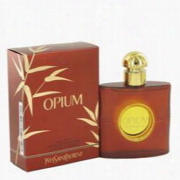 Opium Perfume By Yves Saint Laurent, 1.6 Oz Eau De Toilette Spray (new Packaginy) For Women