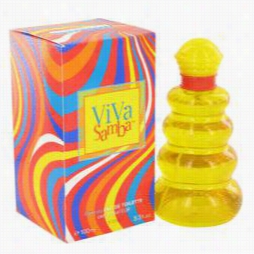 Samba Viva Perfume By Perfumers Workshop, 3.4 Oz Eau De Toilette Spray For Women