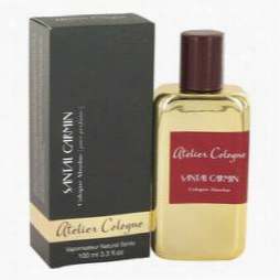 Santal Carmin Cologne By Atelier Cologne, 3.3 Oz Pure Perfume Spray For Men