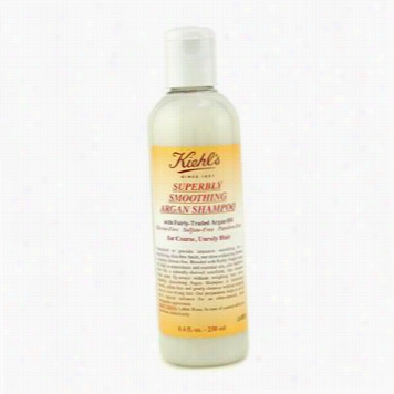 Superbly Smoothing Argan Shampoo (for Crude Unruly Hair)